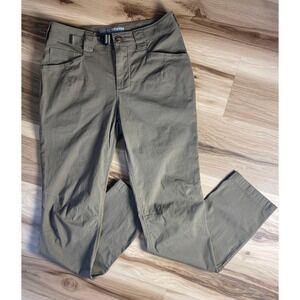 Alaskan Hardgear Duluth Trading Co Women Olive Utility Hiking Pants Size 4 Reg